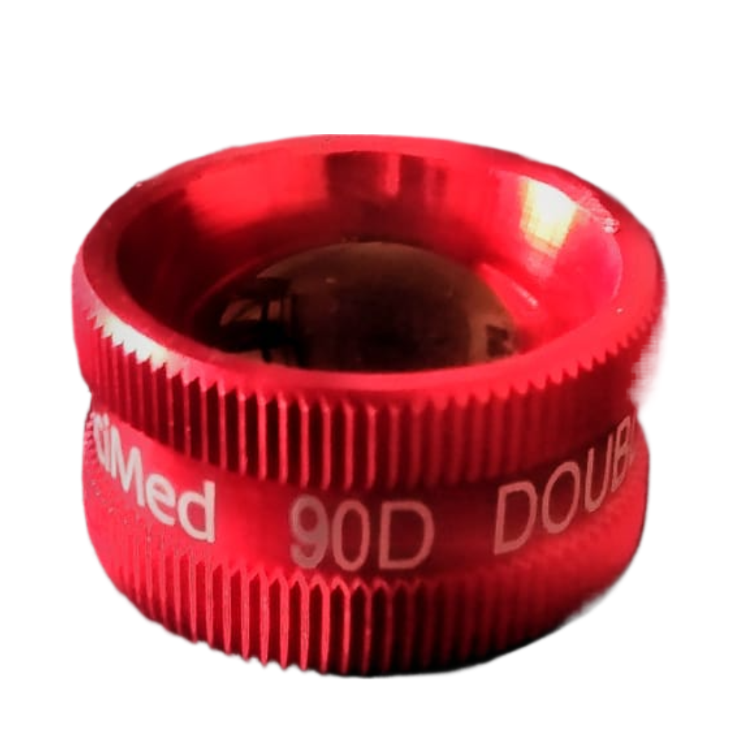 SciMed - 90D Double Aspheric Lens, 48mm Aperture, 2.97x Mag Image, 50 Degree Field of View, 47mm Working Distance