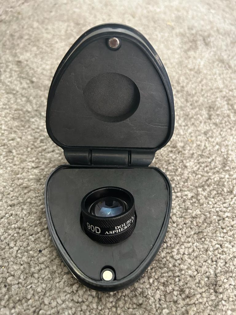 SciMed - 90D Double Aspheric Lens, 48mm Aperture, 2.97x Mag Image, 50 Degree Field of View, 47mm Working Distance