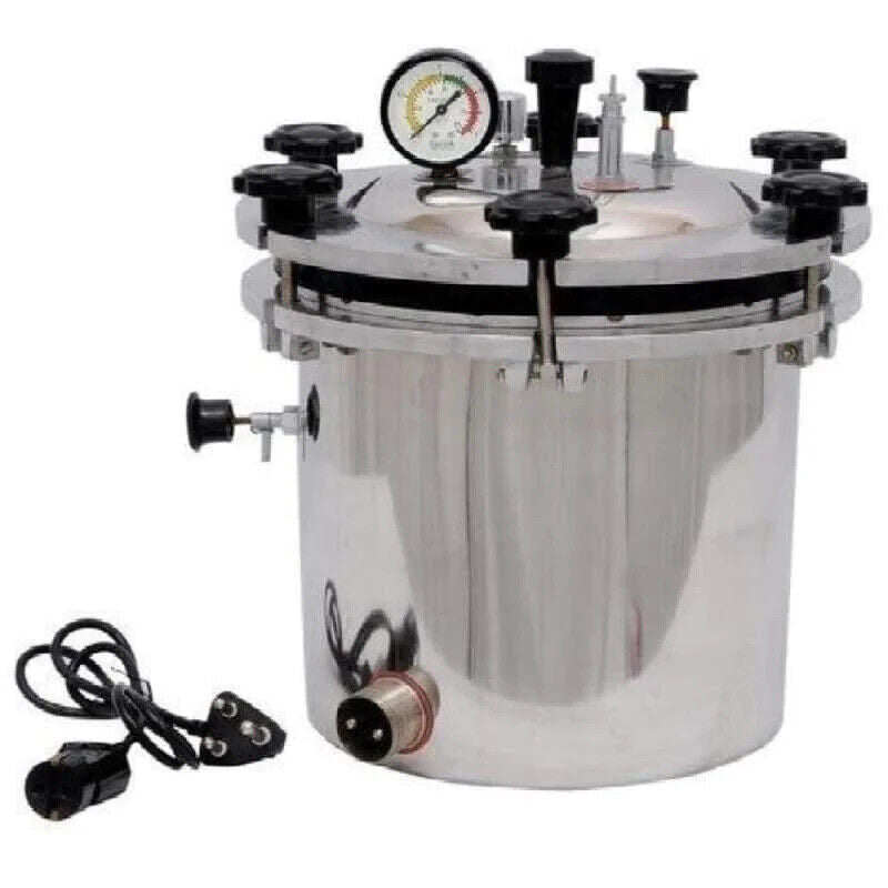 Autoclave 24L Portable Stainless Steel High Pressure Sterilizer