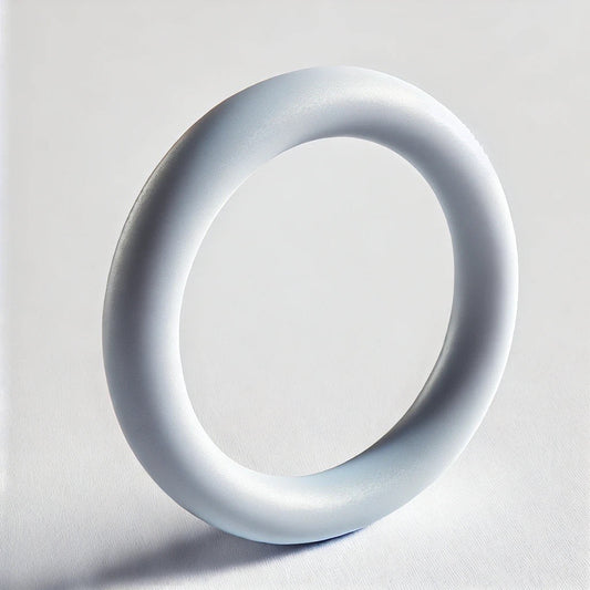Silicone ring pessary combo pack without support — 2 sizes for home fitting SciMed