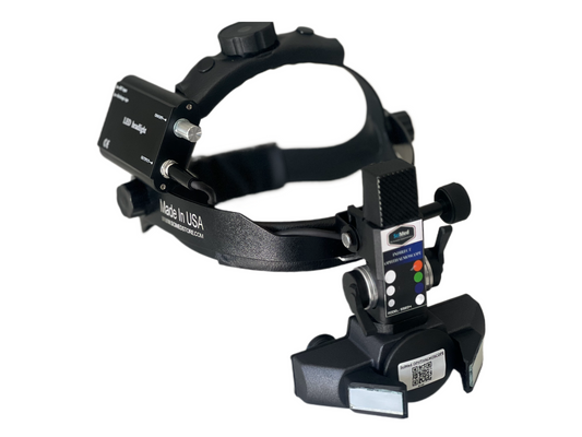 Indirect Ophthalmoscope With Pocket Battery Feature