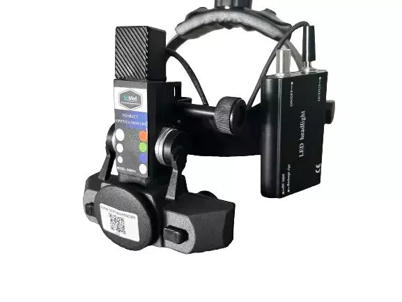 Indirect Ophthalmoscope With Pocket Battery Feature