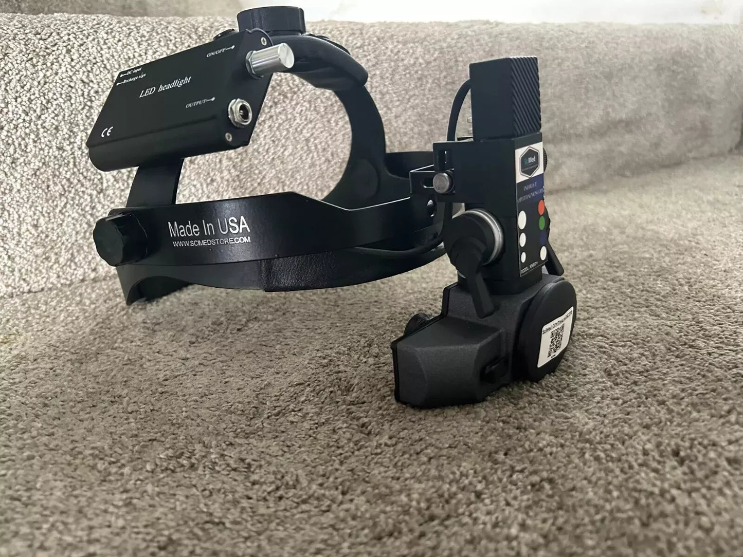 Indirect Ophthalmoscope With Pocket Battery Feature