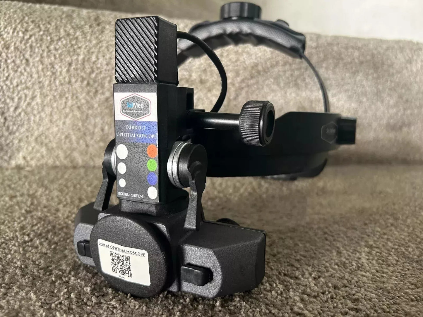 Indirect Ophthalmoscope With Pocket Battery Feature