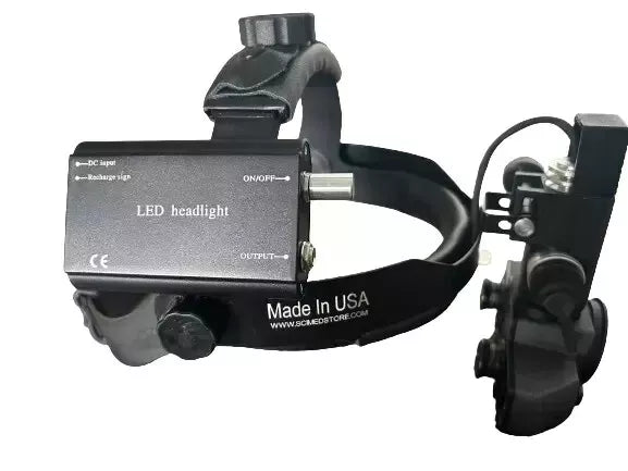 Indirect Ophthalmoscope With Pocket Battery Feature