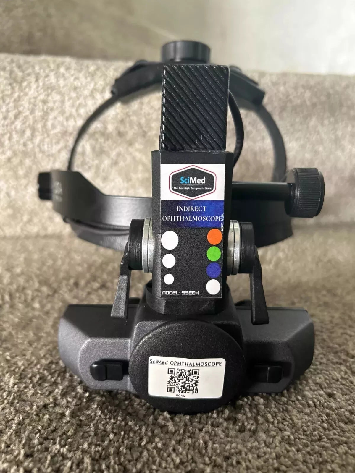 Indirect Ophthalmoscope With Pocket Battery Feature