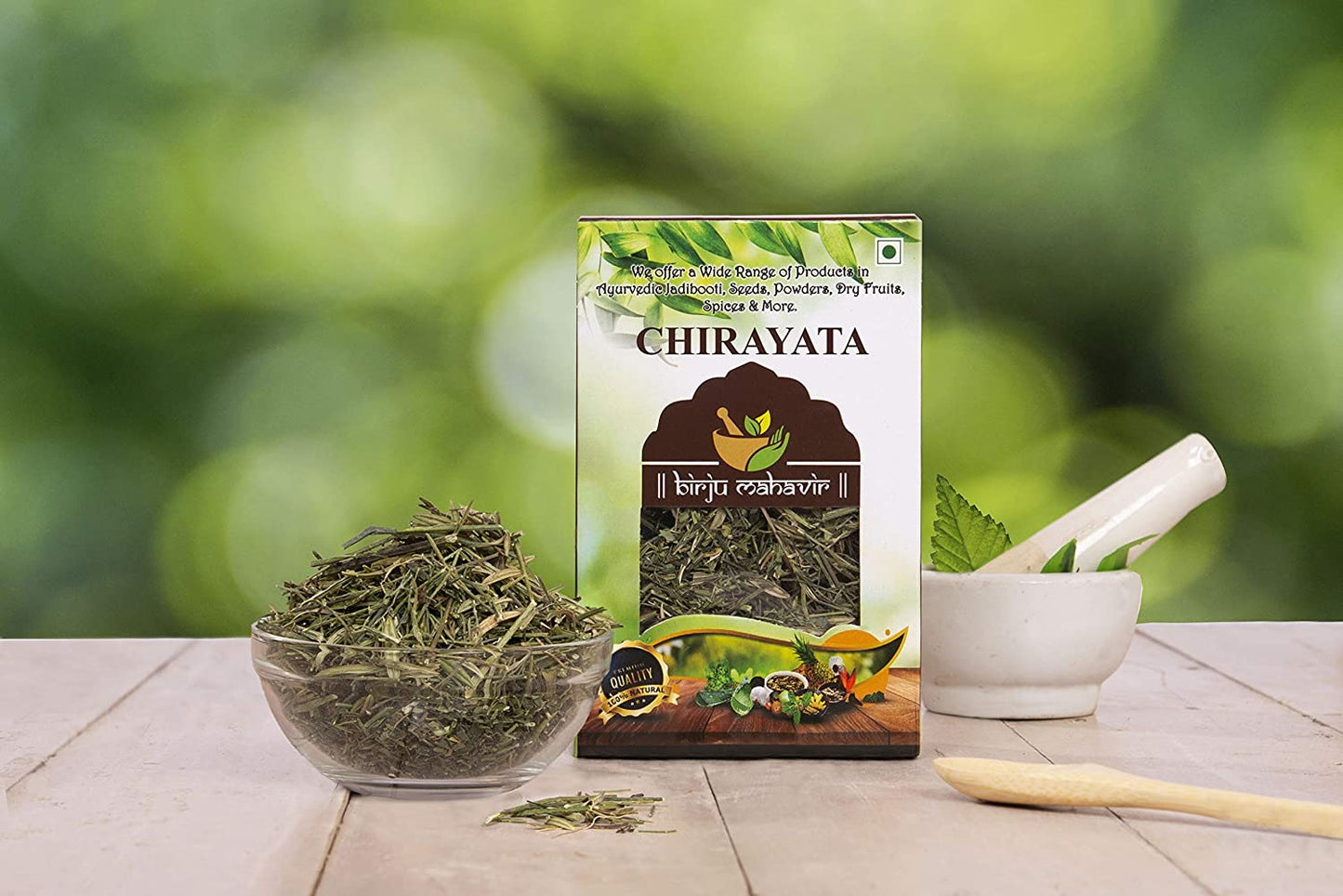 Mahavir Kirayata Chirata, Natural 200 gram RAW FORM