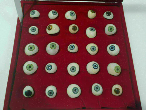 Ocular prosthetic eye — medical-grade acrylic, 13 colors, 6 sizes (18–28mm) | SciMed