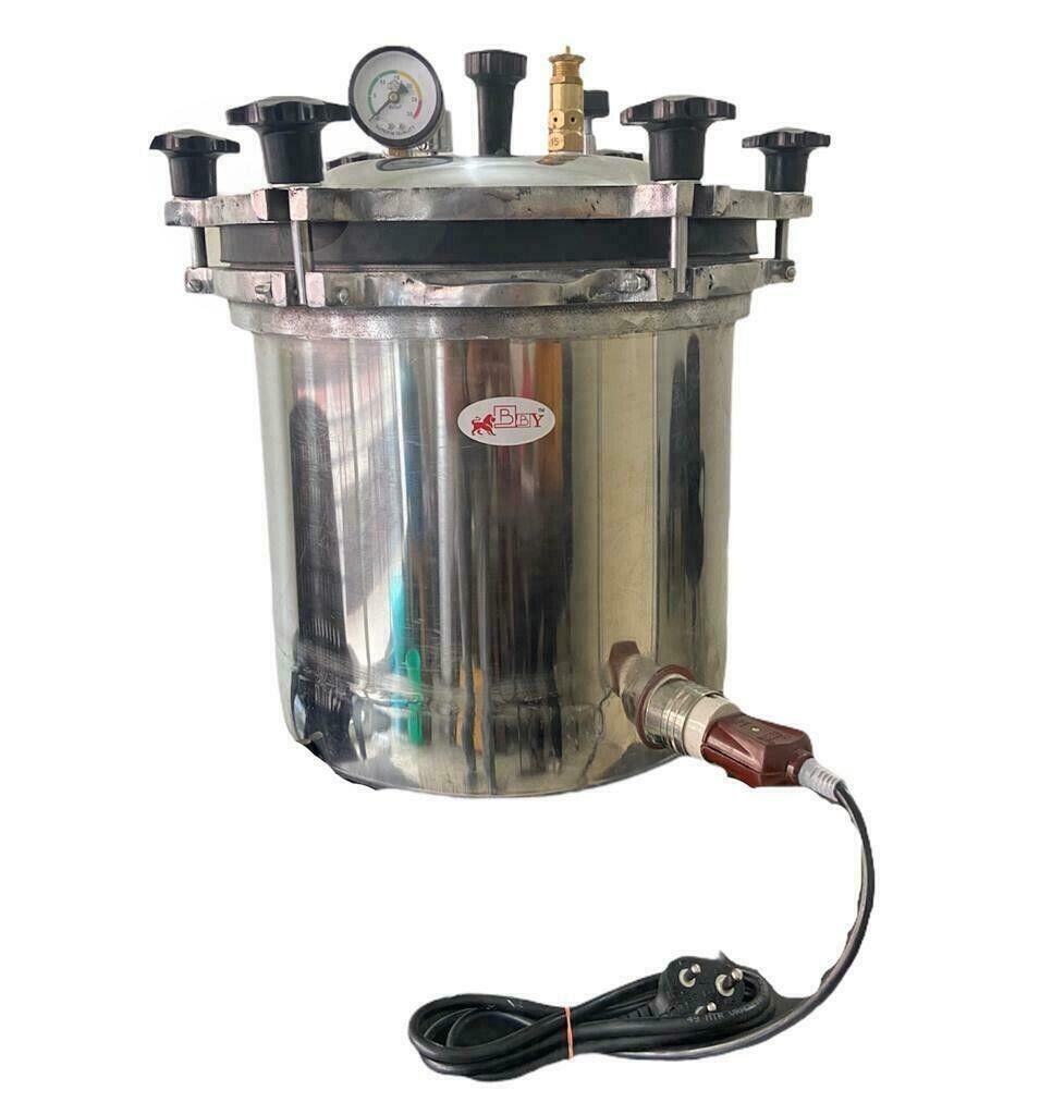 Autoclave 24L Portable Stainless Steel High Pressure Sterilizer 