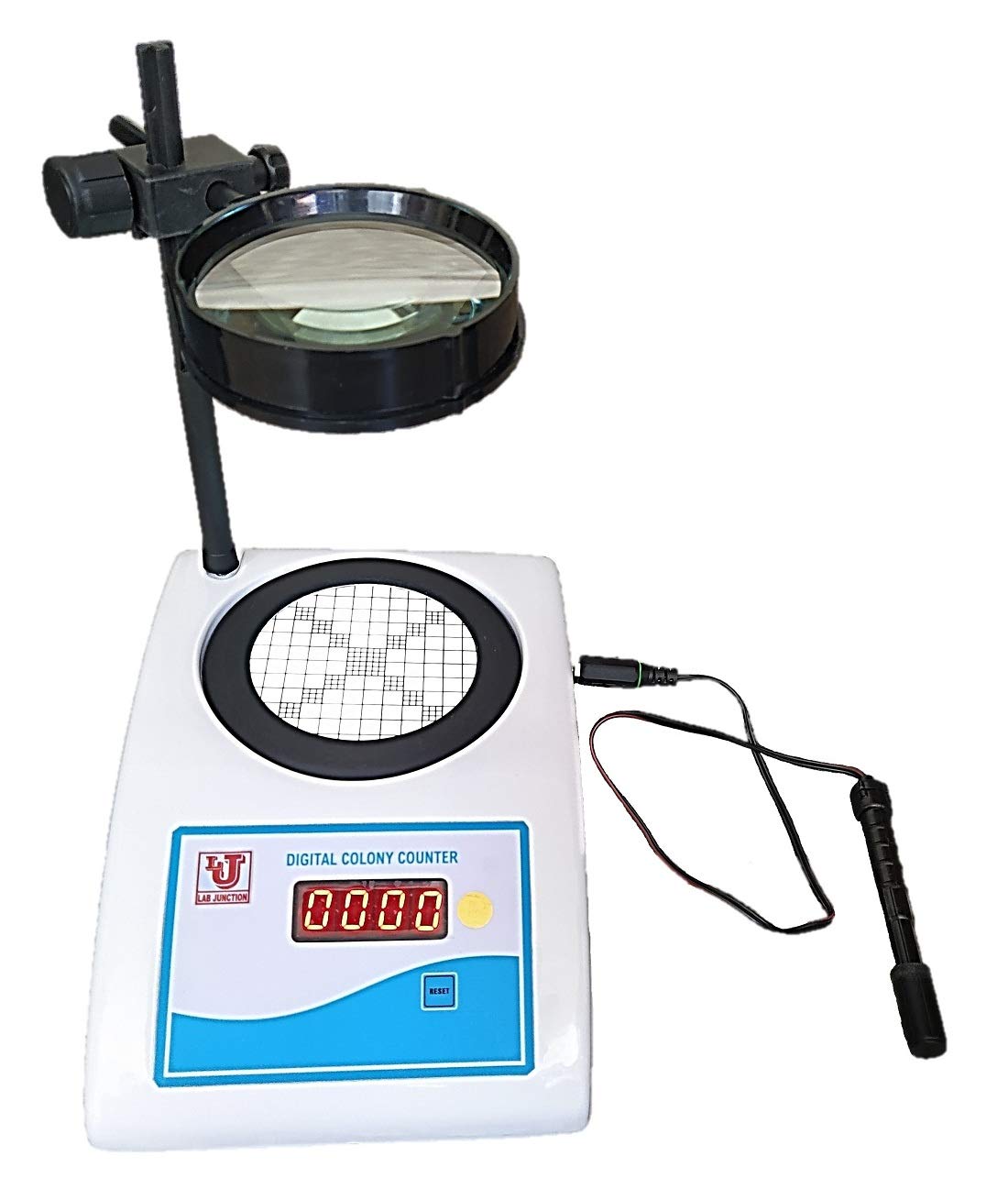 Digital Colony Counter With Automatic 3 Digits LED