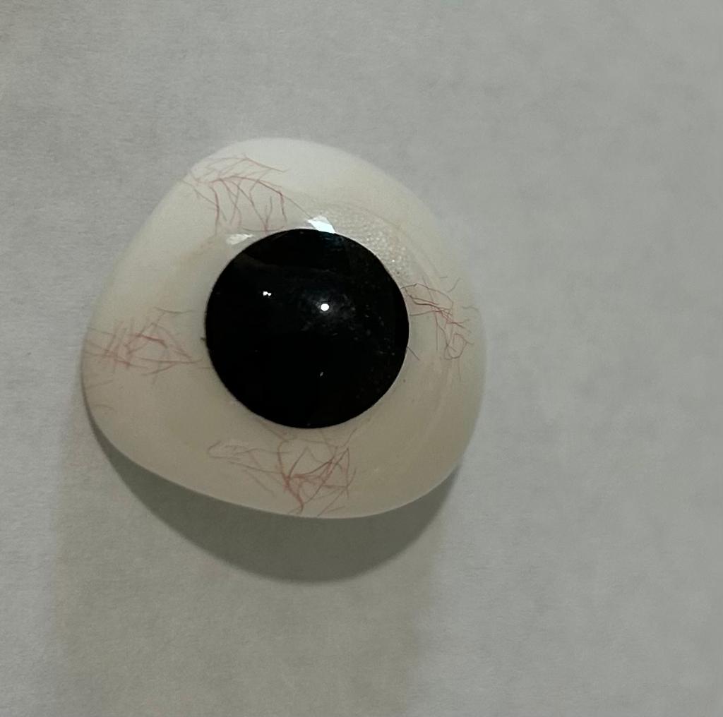 SciMed - Ocular Prostheses - Artificial Prosthetic Eye With Sterilized Case, 20mm, 22mm, 24mm, 26mm & 28mm sizes