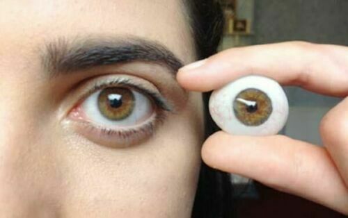 Ocular prosthetic eye — medical-grade acrylic, 13 colors, 6 sizes (18–28mm) | SciMed