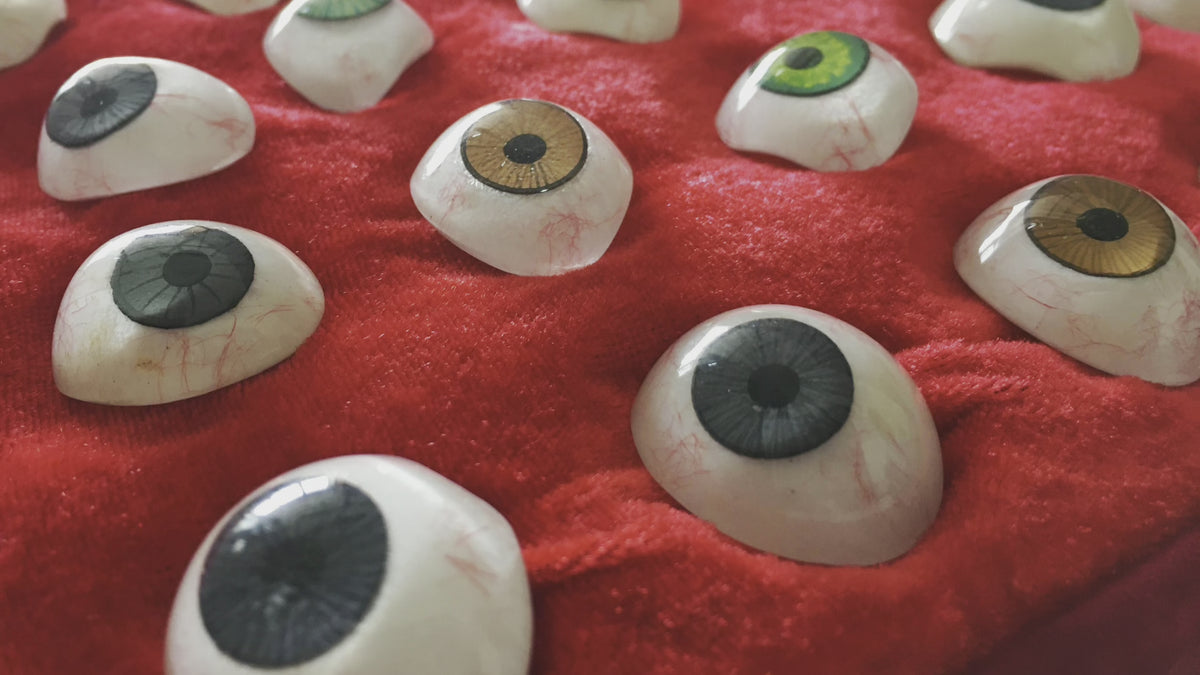 SciMed - Ocular Prostheses - Artificial Prosthetic Eye With Sterilized Case, 20mm, 22mm, 24mm, 26mm & 28mm sizes