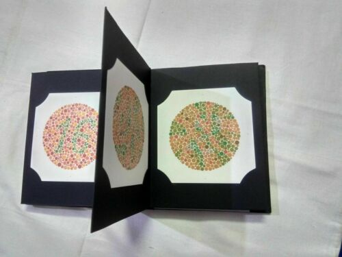 Ishihara Color Vision Test Book With Occluder